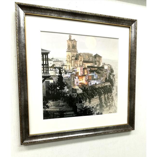 ポスター額装 作家 笹倉鉄平 タイトル アルコスフロンティラー中抜きマットイメージサイズ280ｍｍ 280ｍｍ額縁外サイズ4ｍｍ 4ｍｍ オフセット印刷 Staf ミニ額 Com 自社工房 額縁専門店 通販 Yahoo ショッピング