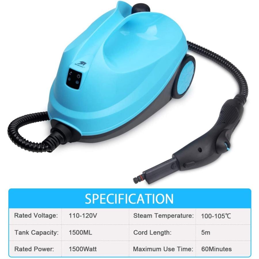 即納最大半額 最新デザイン 水タンクスチームクリーナー Mlmlant 高圧蒸気清潔機 高温洗浄 ハンディ 点セット屋内および屋外用 コンパクト 軽量 海外正規品 Zoetalentsolutions Com