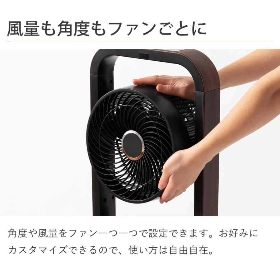 アルコレ [在庫限り]アルコレ サーキュレーター 3連マルチファン