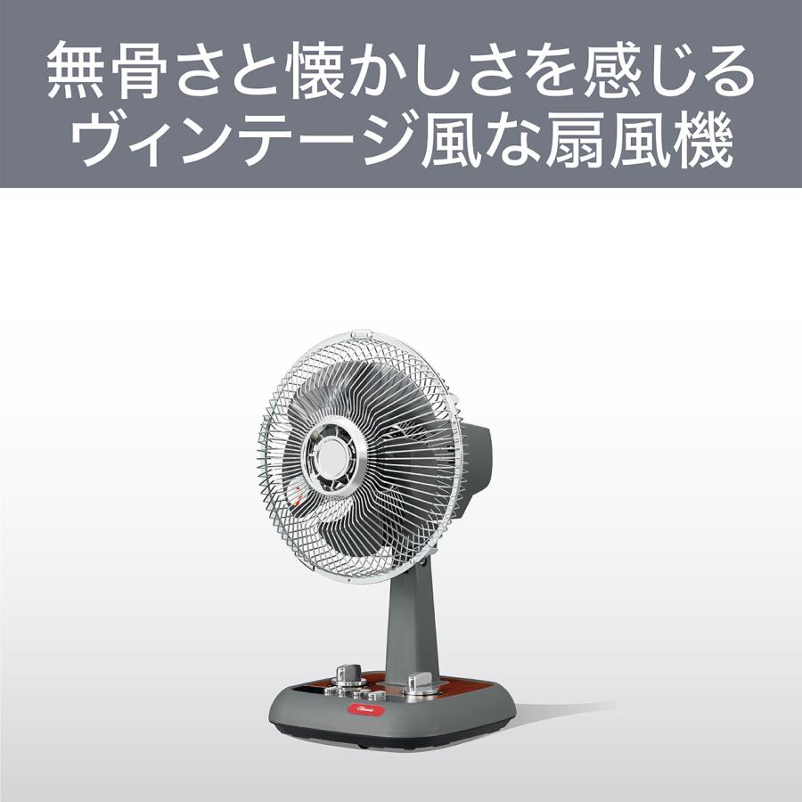 KOIZUMI（コイズミ） [26年モデル] レトロ 扇風機 KLF-2066/M 木目調