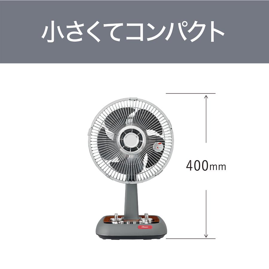 KOIZUMI（コイズミ） [26年モデル] レトロ 扇風機 KLF-2066/M 木目調