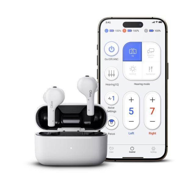 オリーブユニオン 高品質 集音器 オリーブエアー Olive Air ホワイト