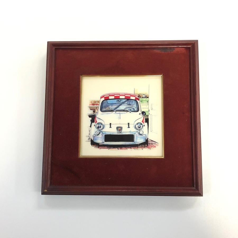 現品 Abarth Tc イラスト 額付き B1399 ミニマルヤマ 通販 Yahoo ショッピング