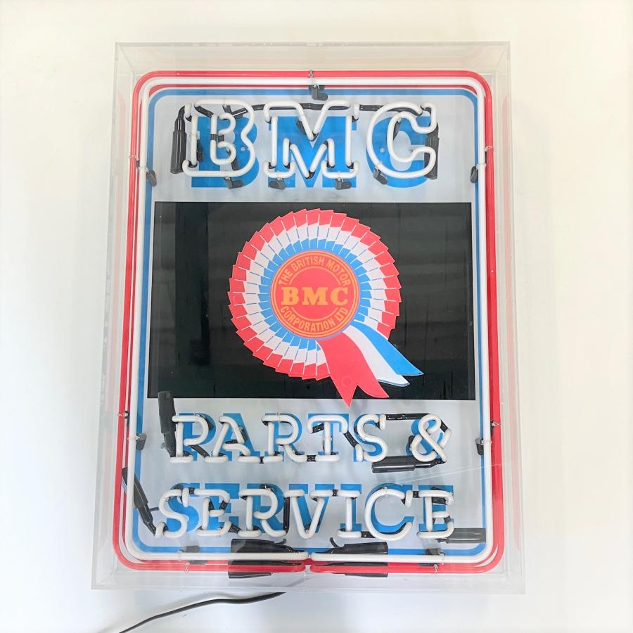 現品 BMC PARTS＆SERBVICE ネオンサイン : ミニマルヤマ - 通販