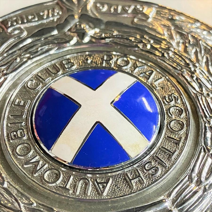 現品 ROYAL SCOTTISH AUTOMOBILE CLUB エンブレム : ミニマルヤマ