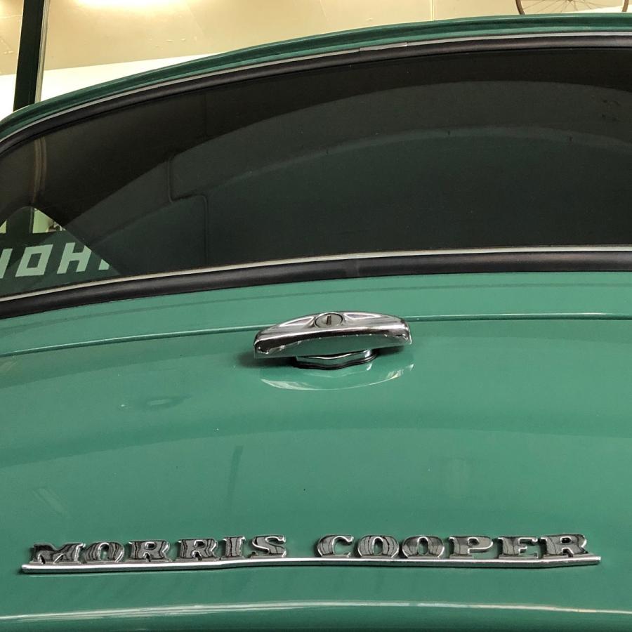 終了しました♡**クリームカラーminiトランク♡** ローバー MK1トランクエンブレム・モーリスクーパー : ミニマルヤマ