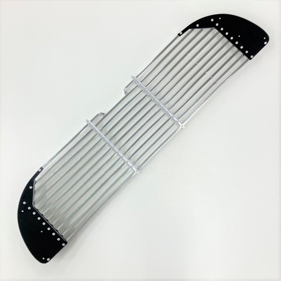 ミニのフロントグリルとキャップセット ローバーミニ MK1 細穴有 グリル、モール＆取付部品セット