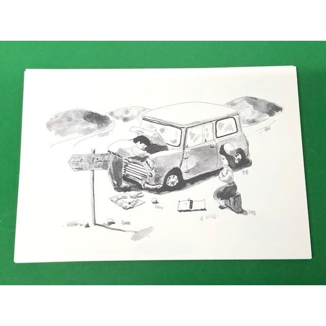 クラシックミニ イラストポストカードセット : ミニマルヤマ - 通販