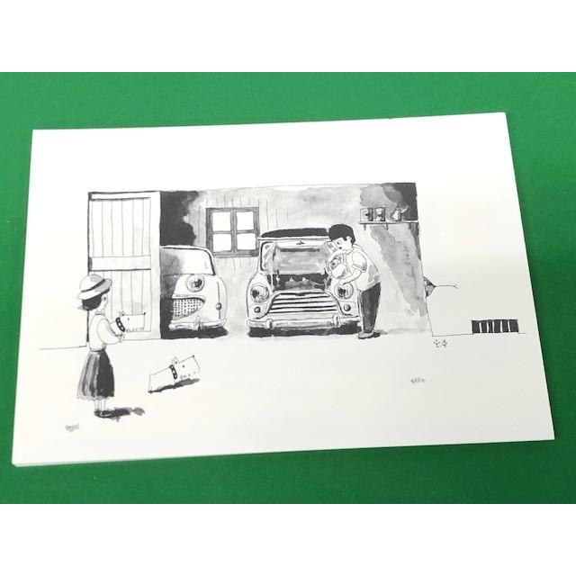 ぬ ページ イラスト ポストカード ポストカード 「 お花見 」 - Nakayoshi Tomodachi