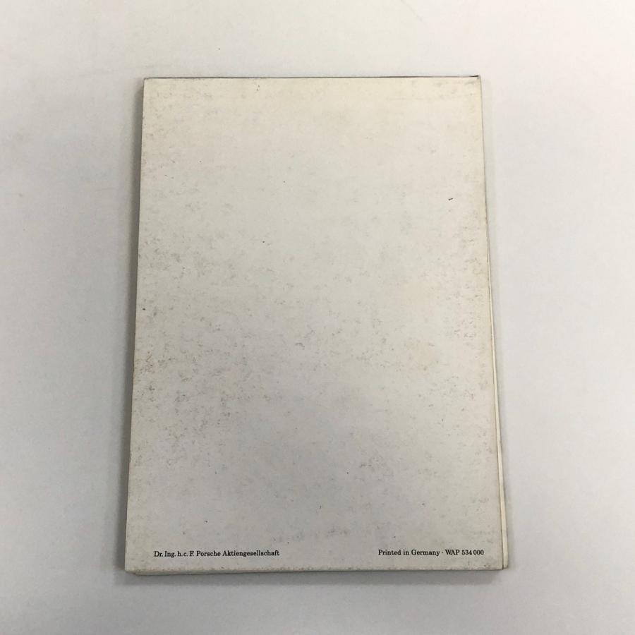 PORSCHE DESIGN（ポルシェ デザイン） 現品 1986年 ポルシェ メモ帳