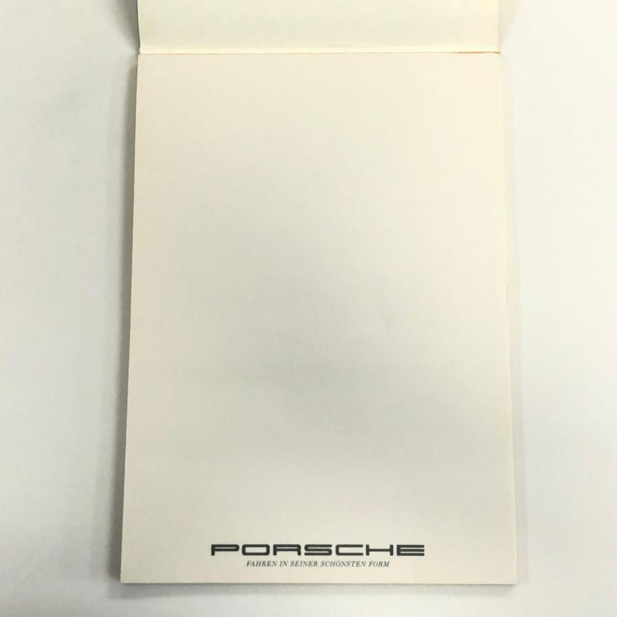 PORSCHE DESIGN（ポルシェ デザイン） 現品 1986年 ポルシェ メモ帳