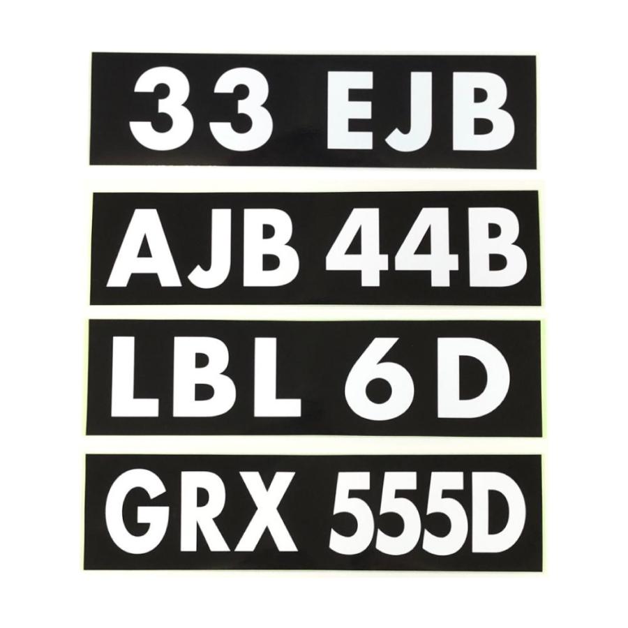 ローバー レジストレーションステッカー : ミニマルヤマ - 通販