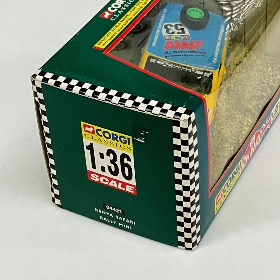 CORGI CLASSICS MINI MANIA 1/36 KENYA SAFARI RALLY MINI ミニカー