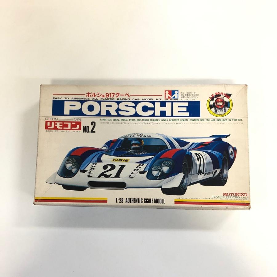 PORSCHE DESIGN 絶版 新品 ミツワ 1/28 ポルシェ917クーペ