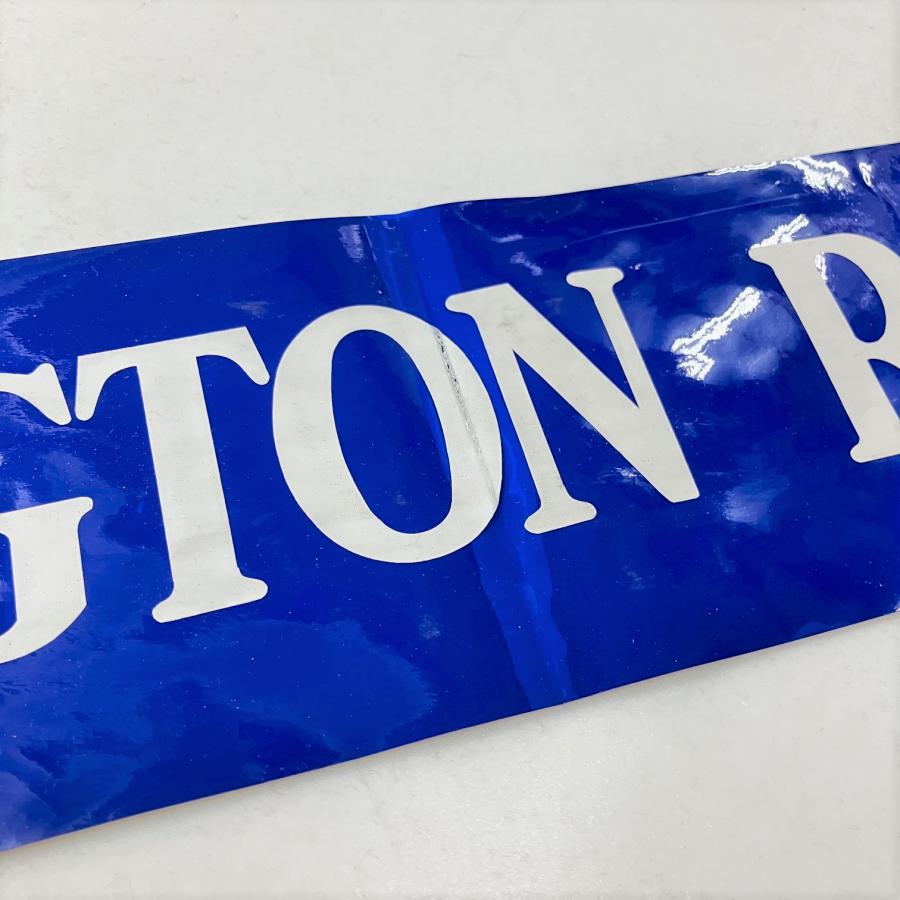 現品 DONINGTON RACING ウインドウ ステッカー（ビニールデカール粘着