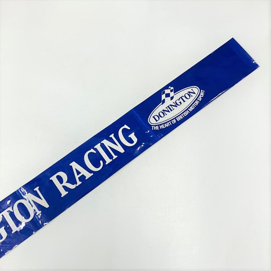 現品 DONINGTON RACING ウインドウ ステッカー（ビニールデカール粘着