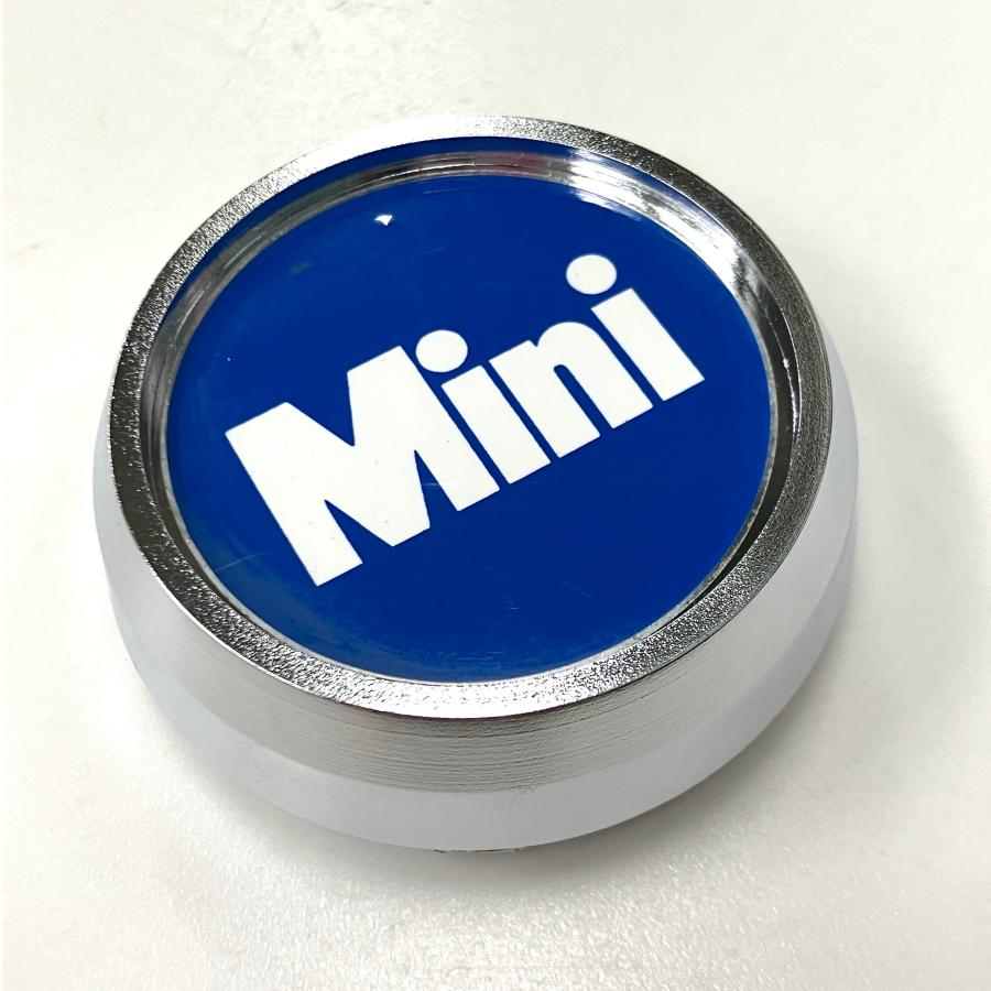 ミニマルヤマ ホイール用メッキセンターキャップ(MINI/ブルー) : ミニ