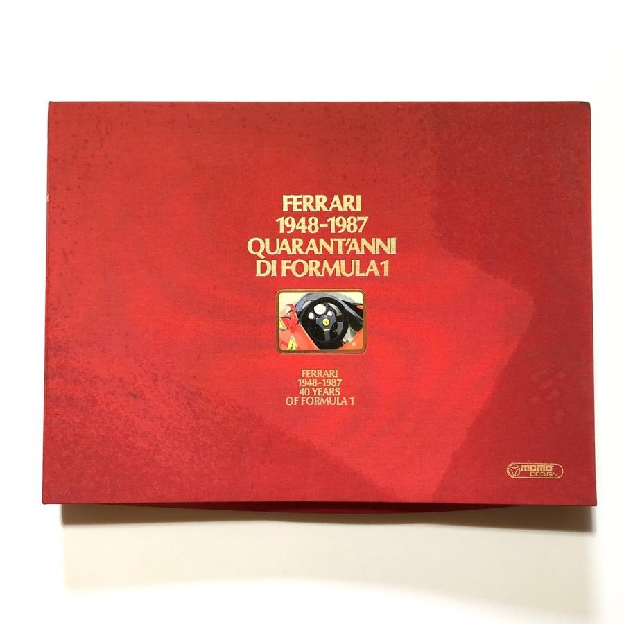 Ferrari 現品 FERRARI 1948-1987 40 YEARS OF FORMULA1/MOMO Ferrari 現品 FERRARI 1948-1987 40 YEARS OF FORMULA1/MOMO