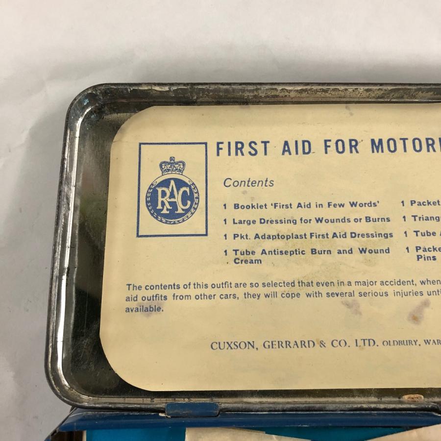 現品 RAC FIRST AID FOR MOTORISTS : ミニマルヤマ - 通販 - Yahoo!ショッピング