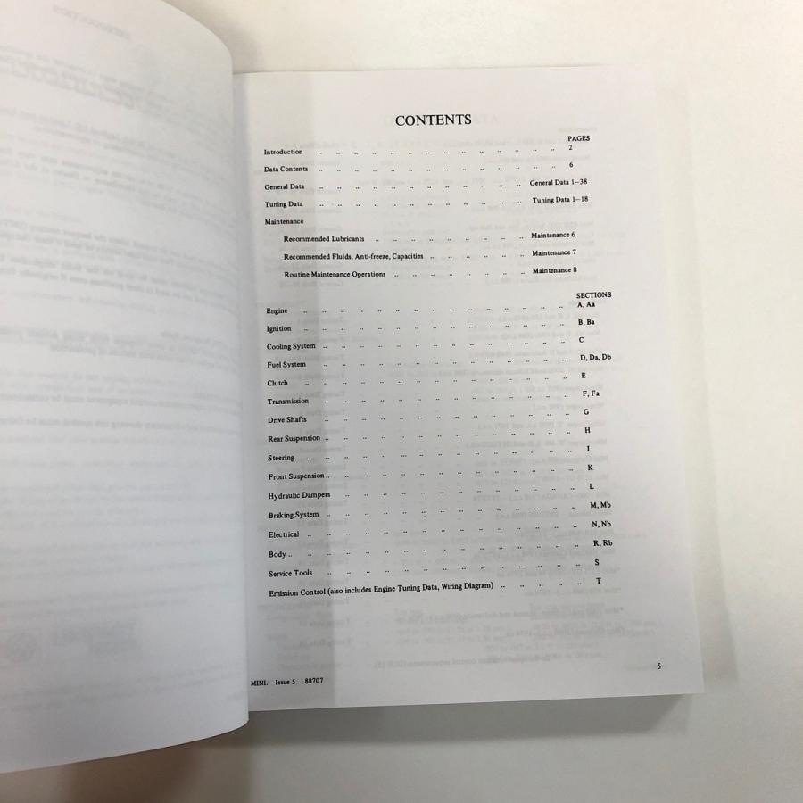 MINI Workshop Manual : ミニマルヤマ - 通販 - Yahoo!ショッピング