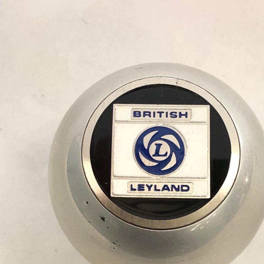 丸型アルミシフトノブ・ビックマーク(ブリティッシュレイランド