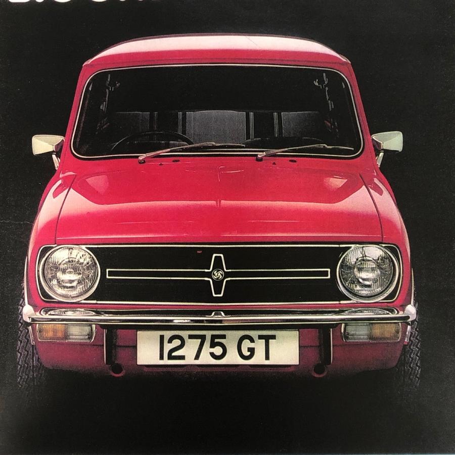 現品 YOU DON'T NEED A BIG ONE TO BE HAPPY MINI 1275GT ポスター