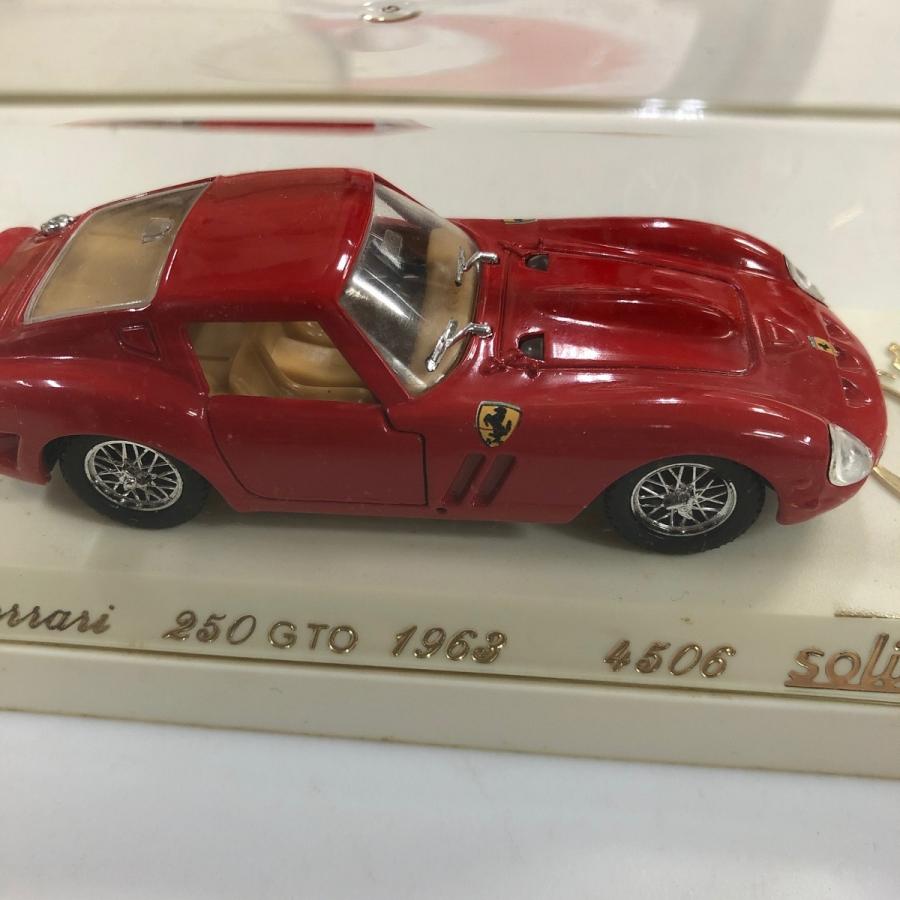 Ferrari 新品 絶版 SoliDo 250GTO レッド ミニカー : ミニ