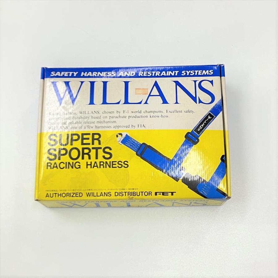 現品 WILLANS スーパースポーツ 4×3 シートベルト : ミニマルヤマ