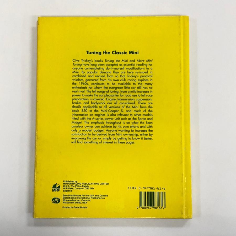 現品 TUNING THE CLASSIC MINI : ミニマルヤマ - 通販 - Yahoo