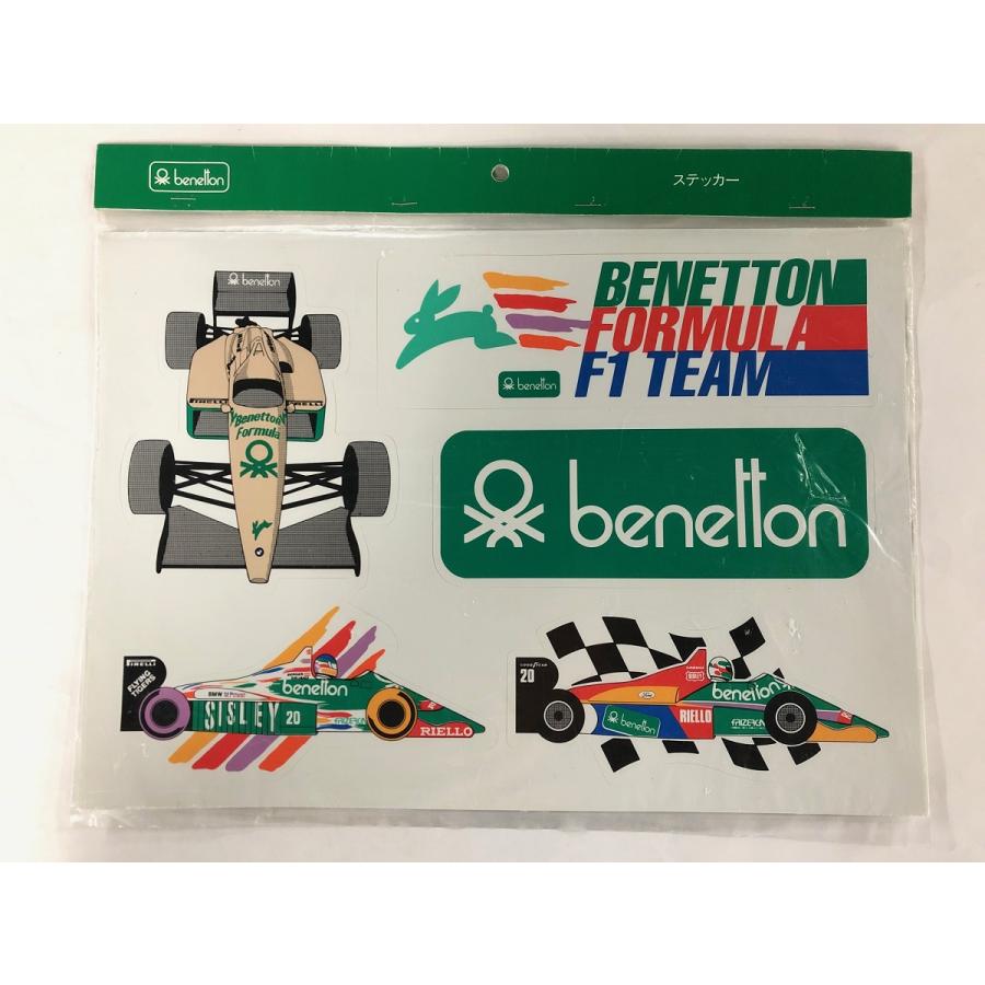 現品 ベネトンフォーミュラー ステッカー : ミニマルヤマ - 通販