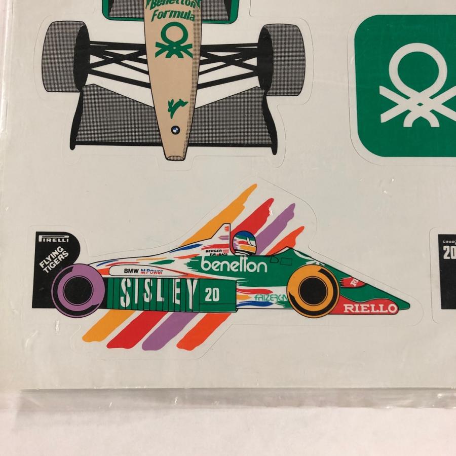 現品 ベネトンフォーミュラー ステッカー : ミニマルヤマ - 通販
