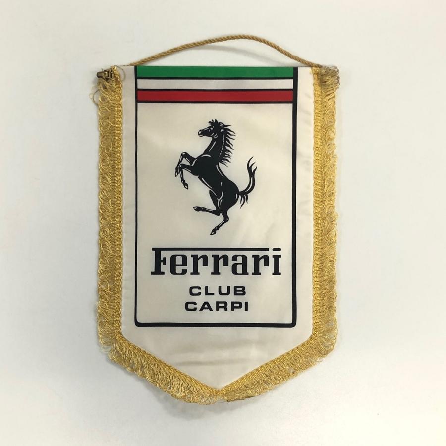 Ferrari（フェラーリ） 現品 Ferrari CLUB CARPI フラッグ : ミニ