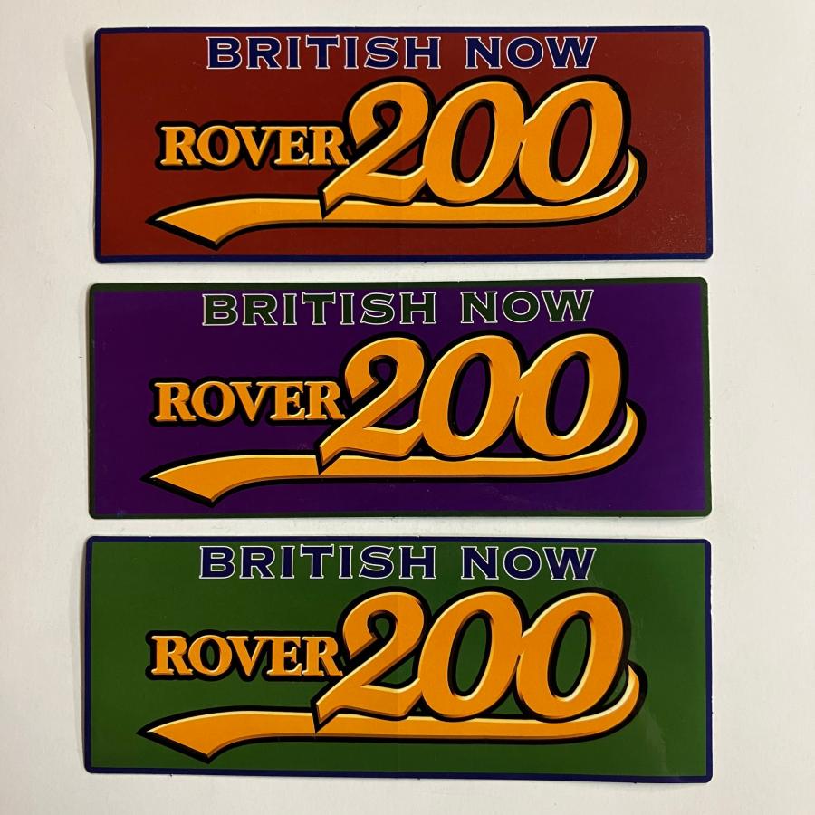 いと。様【フォロリピ様】【ステッカー○枚】 ローバー ROVER200 ステッカー : ミニマルヤマ - 通販 - Yahoo