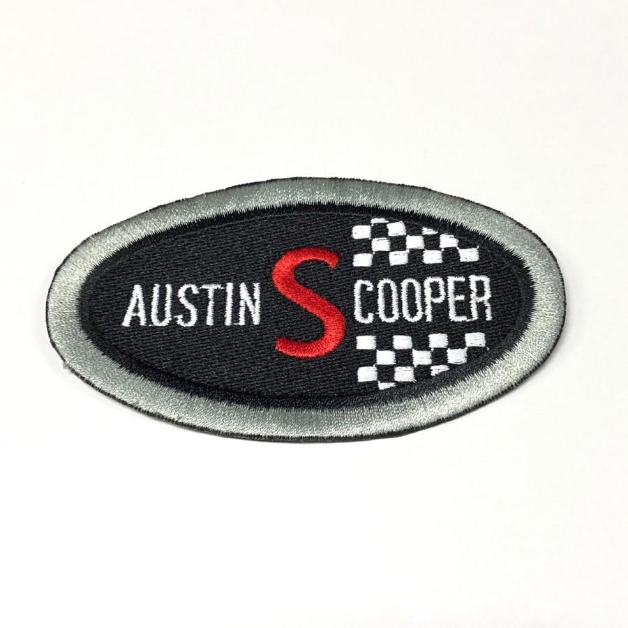 オースチンクーパーS・MK2エンブレムワッペン : ミニマルヤマ - 通販