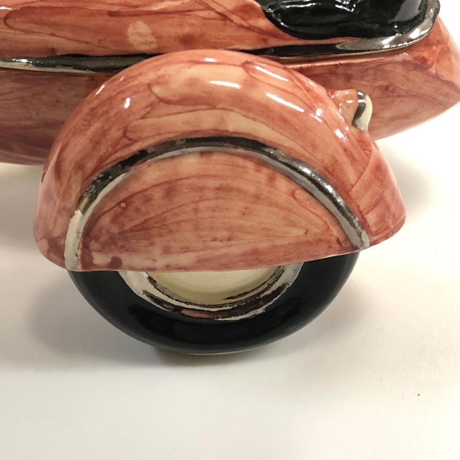 現品 サイドカーバイク型 陶器製小物入れ : ミニマルヤマ - 通販