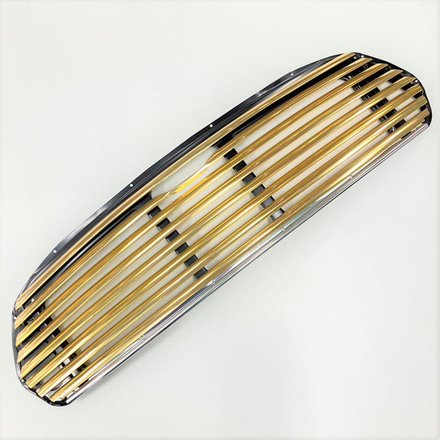 ゴールド MK2フロントグリル 穴有り : ミニマルヤマ - 通販 - Yahoo