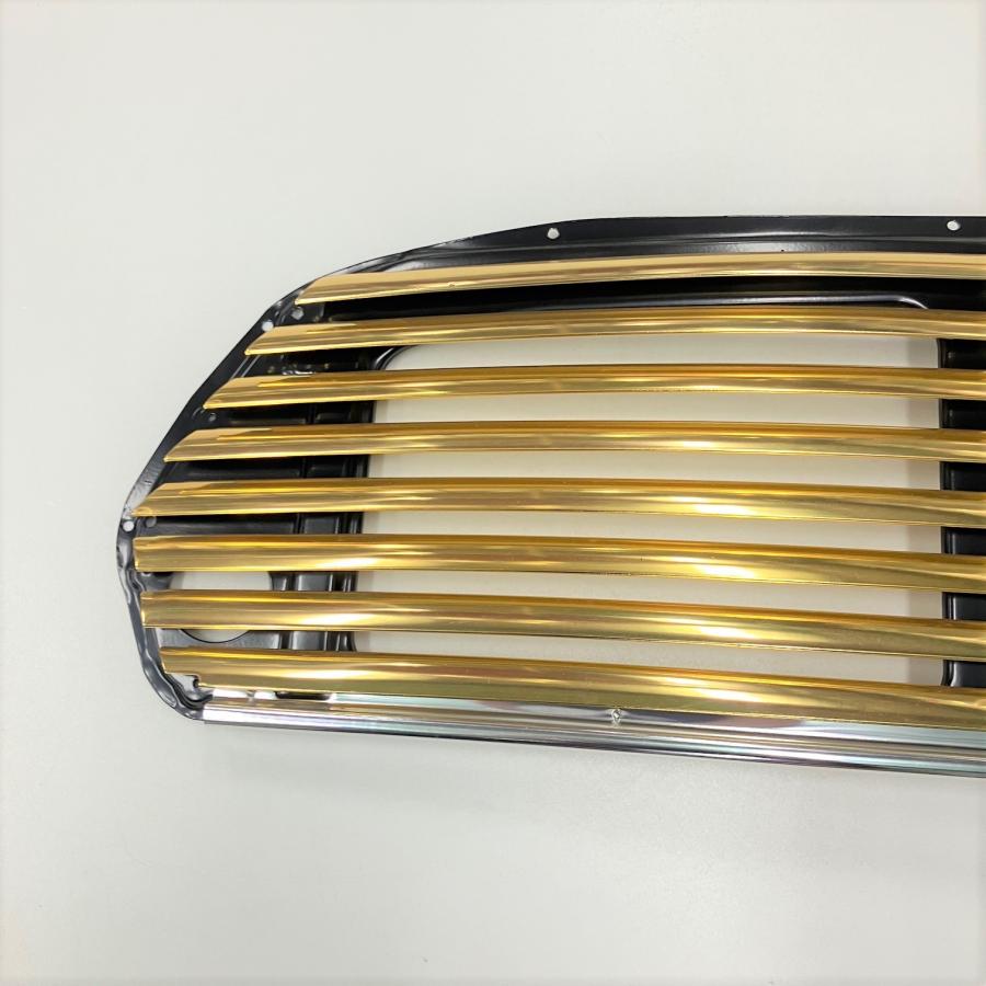 ゴールド MK2フロントグリル 穴有り : ミニマルヤマ - 通販 - Yahoo
