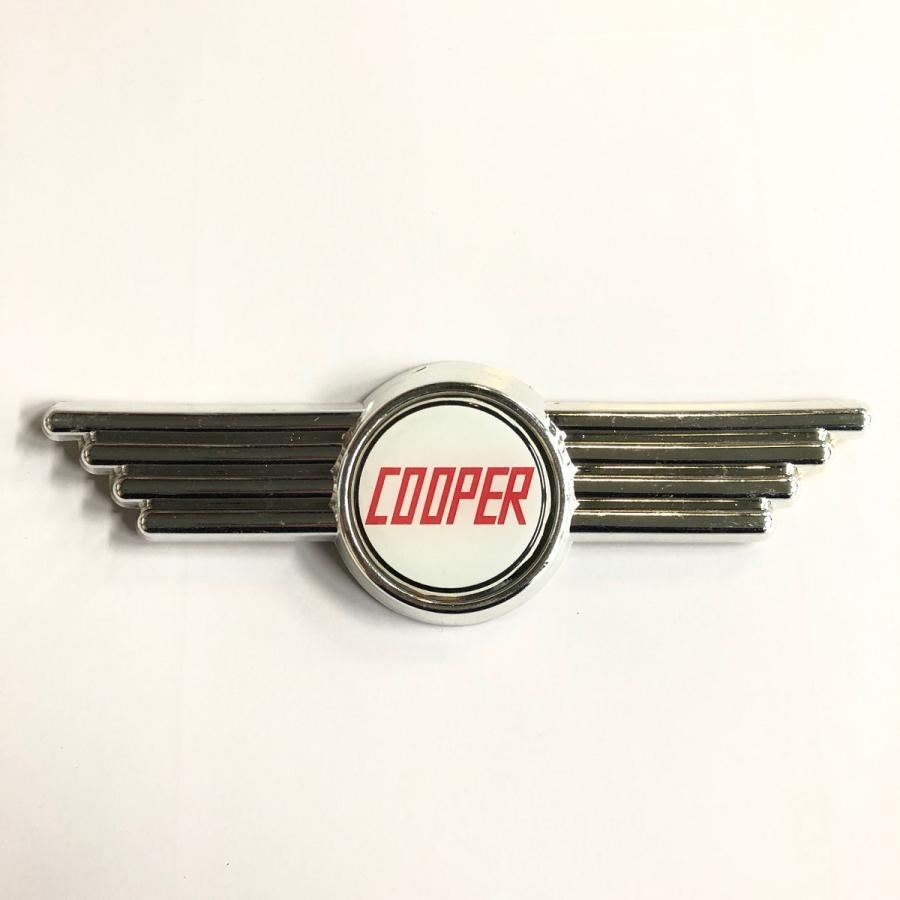 クーパー様 確認用 ローバー ウイングタイプ・フロントエンブレム（COOPER） : ミニ