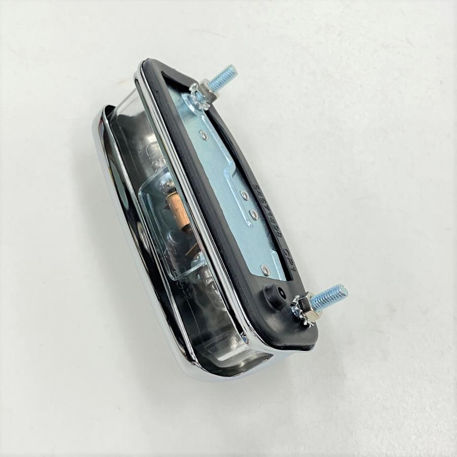 ローバーミニ　MK1 MK2　ナンバーランプ　クローム　ガラス型 2個 新品 MK1-2用メッキライセンスランプ : ミニマルヤマ - 通販 - Yahoo