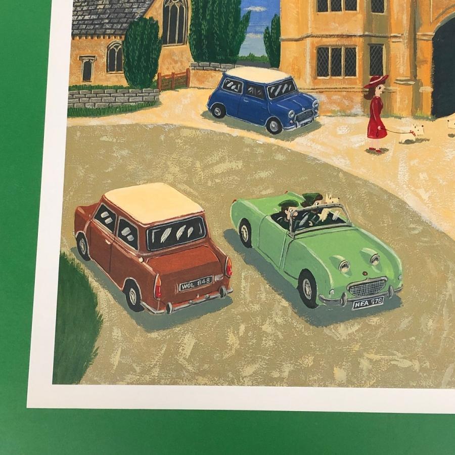 現品 クラシックミニ イラストポスター : ミニマルヤマ - 通販 - Yahoo