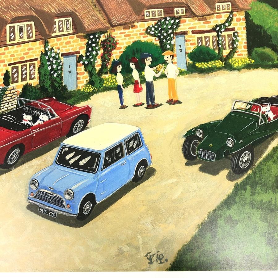 現品 クラシックミニ イラストポスター : ミニマルヤマ - 通販 - Yahoo