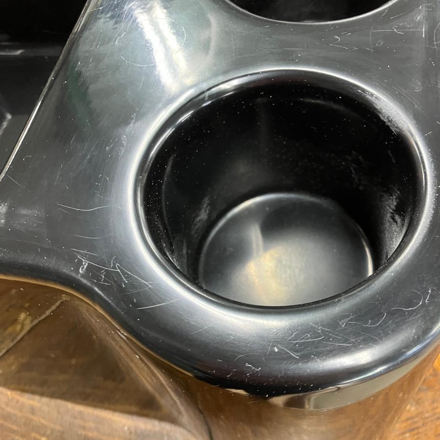 ドリンクホルダー&コンソールボックス(ブラック) : ミニマルヤマ