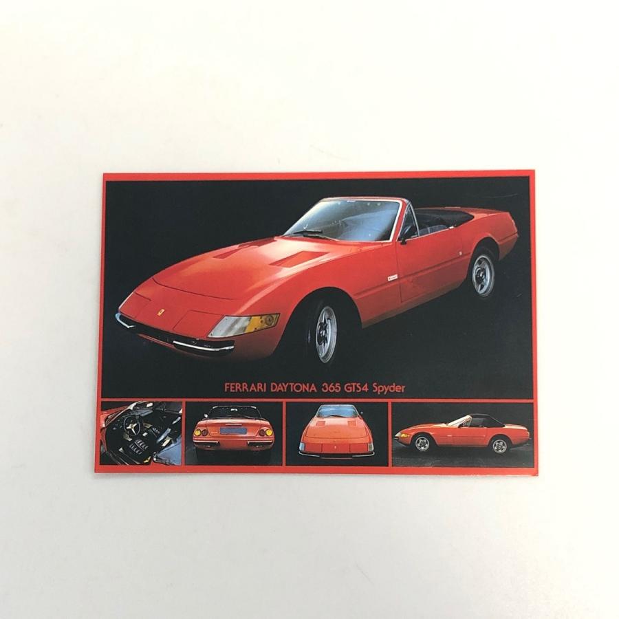 Ferrari（フェラーリ） Ferrari DAYTONA 365GTS4 Spyder ハガキ : ミニ