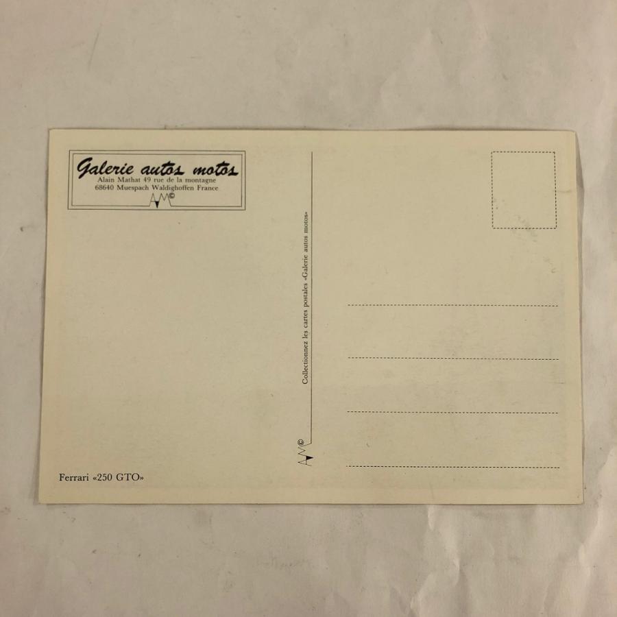 Ferrari（フェラーリ） フェラーリ250GTO ハガキ : ミニマルヤマ