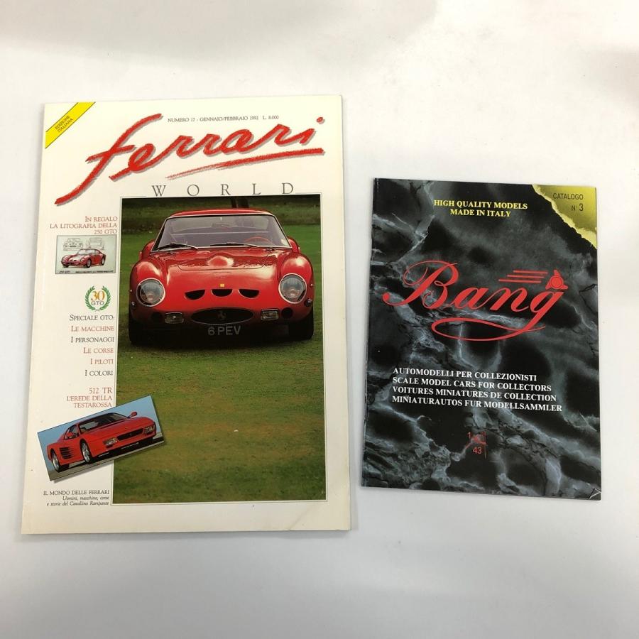 Ferrari 新品 絶版 BANG 1/43 GOODWOOD TOURIST TROPHY 1962