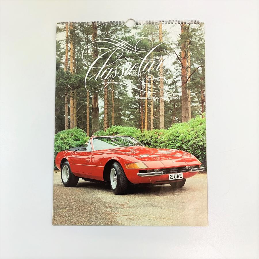 現品 クラシックカー カレンダー 1986 : ミニマルヤマ - 通販 - Yahoo