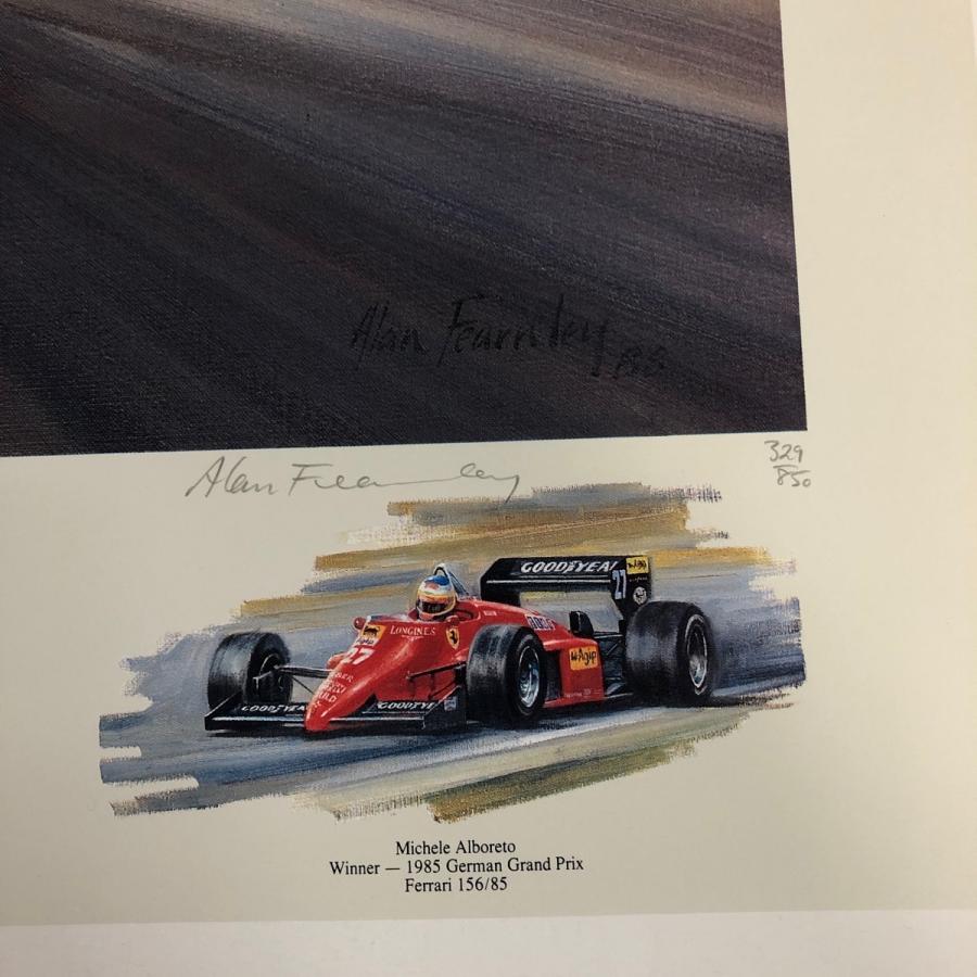 エンツォ・フェラーリ　追悼ポスター Ferrari（フェラーリ） 現品 TRIBUTE TO ENZO FERRARI ポスター : ミニ
