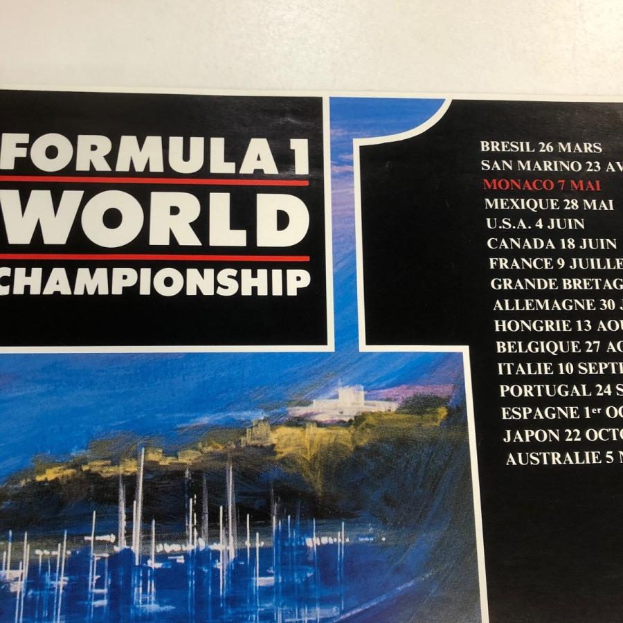 現品 47th GRAND PRIX DE MONACO ポスターの画像