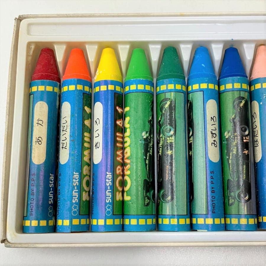 現品 サンスター らくがきくれよん 12色 : ミニマルヤマ - 通販