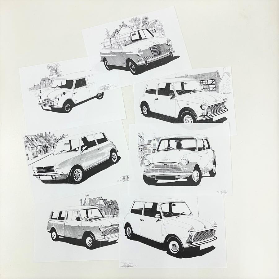 現品 くるま塗り絵 7枚セット : ミニマルヤマ - 通販 - Yahoo!ショッピング